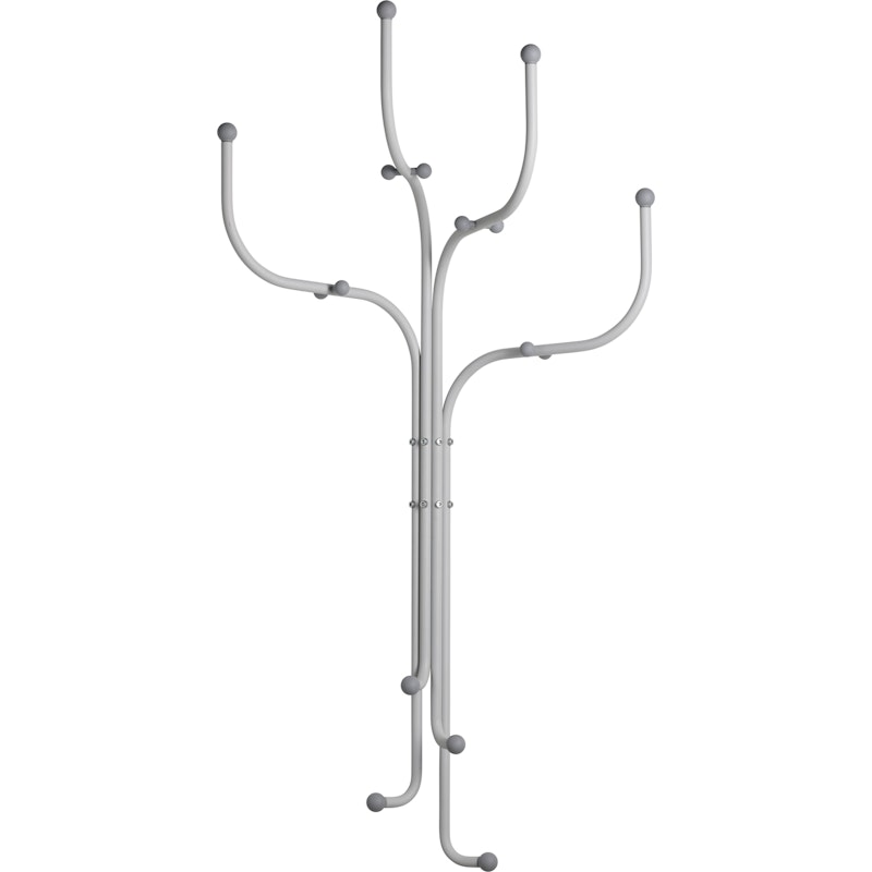 Wall coat hanger, grey