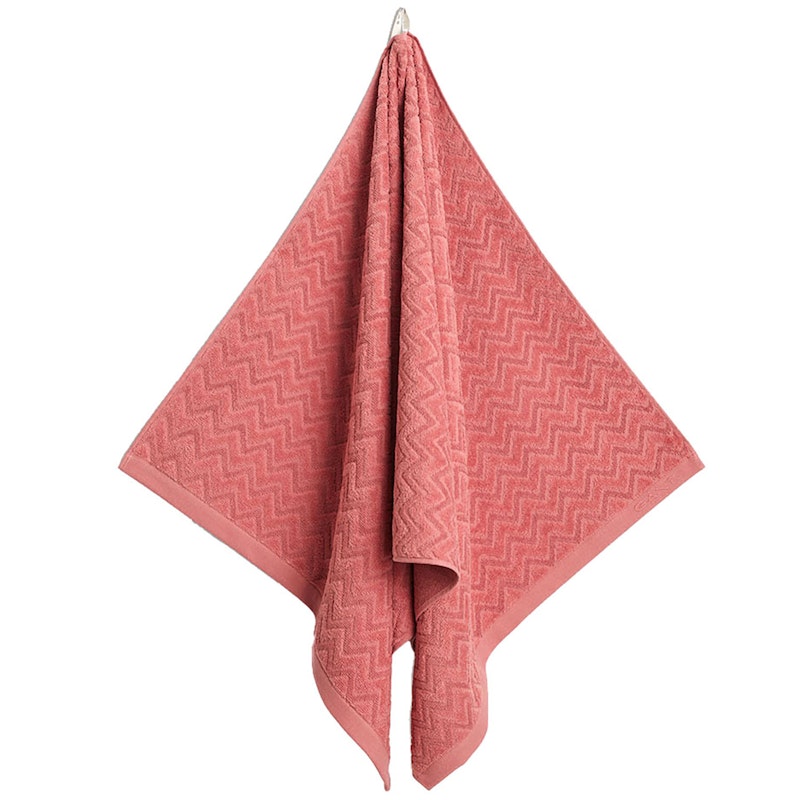Jacquard Herringbone Towel 30X50, Faded Brick Håndklæde 30x50 cm, Faded Brick