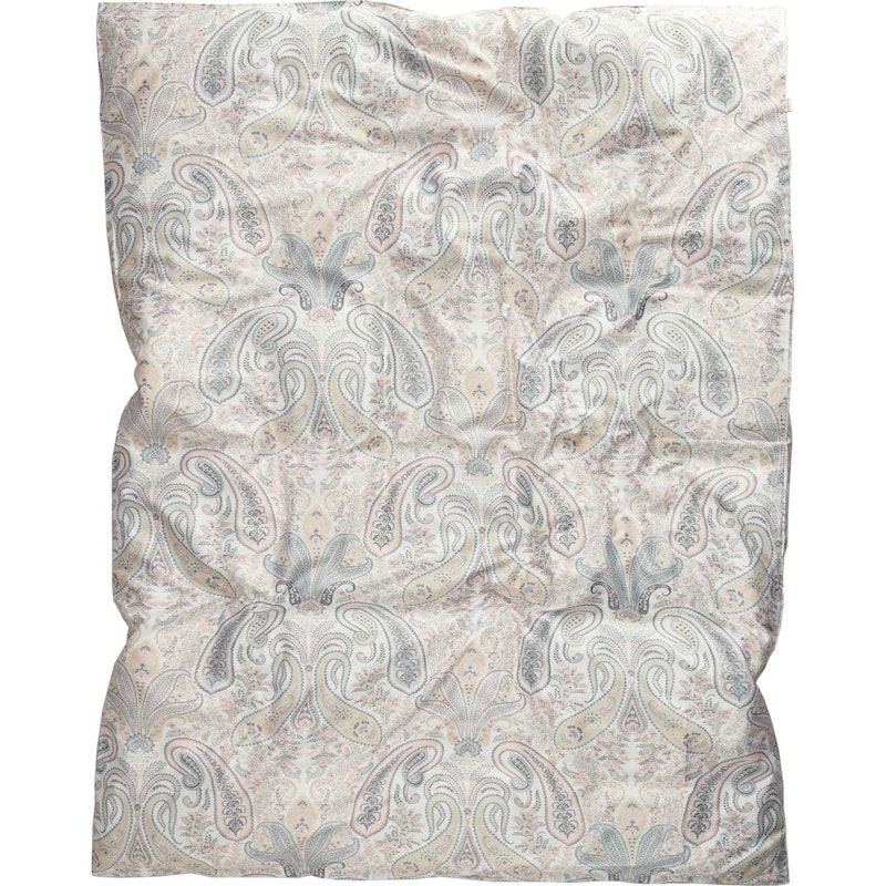 Key West Paisley Dynebetræk 220x220 cm, Light Pink