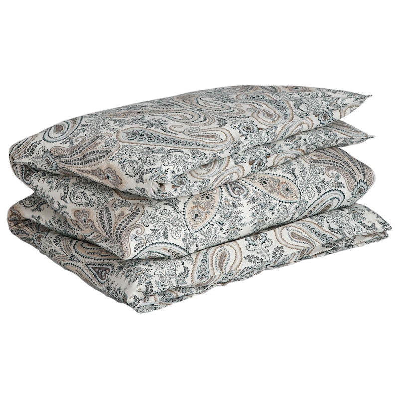 Key West Paisley Dynebetræk 150x210 cm, Tartan Green