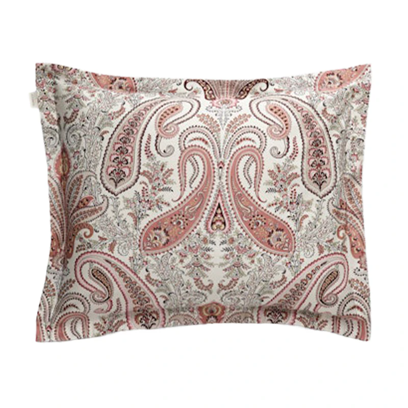 Key West Paisley Pudebetræk 50x70 cm, Rosa