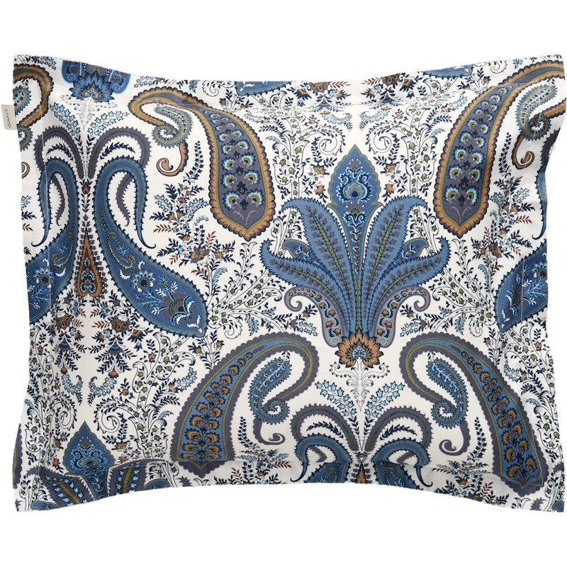 Key West Paisley Pudebetræk 50x70 cm, Sateen Blue