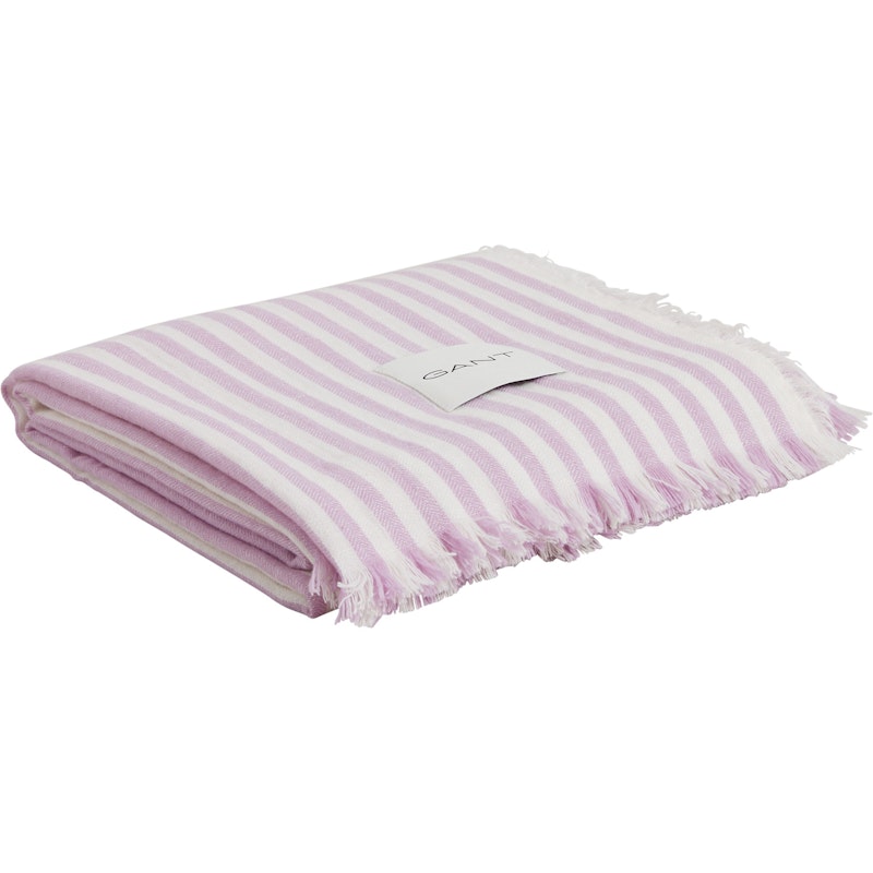 Light Stripe Plaid 130x180 cm, Soothing Lilac