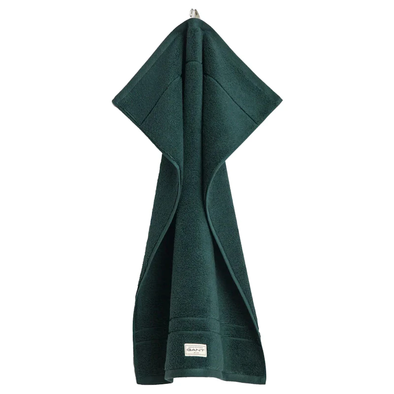 Premium Håndklæde 30x50 cm, Tartan Green