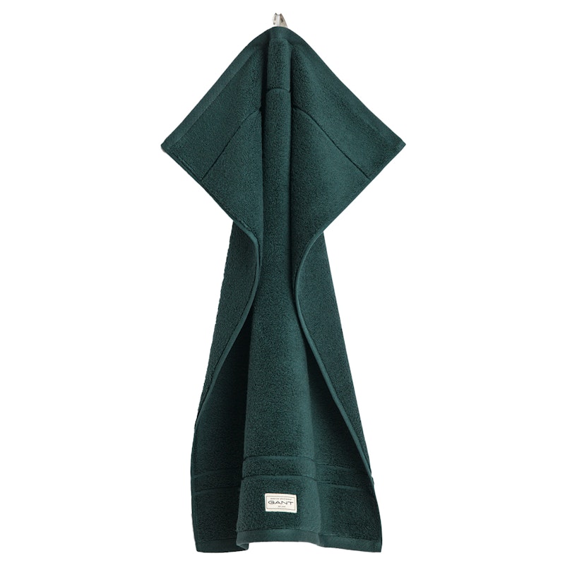 Premium Håndklæde 50x70 cm, Tartan Green
