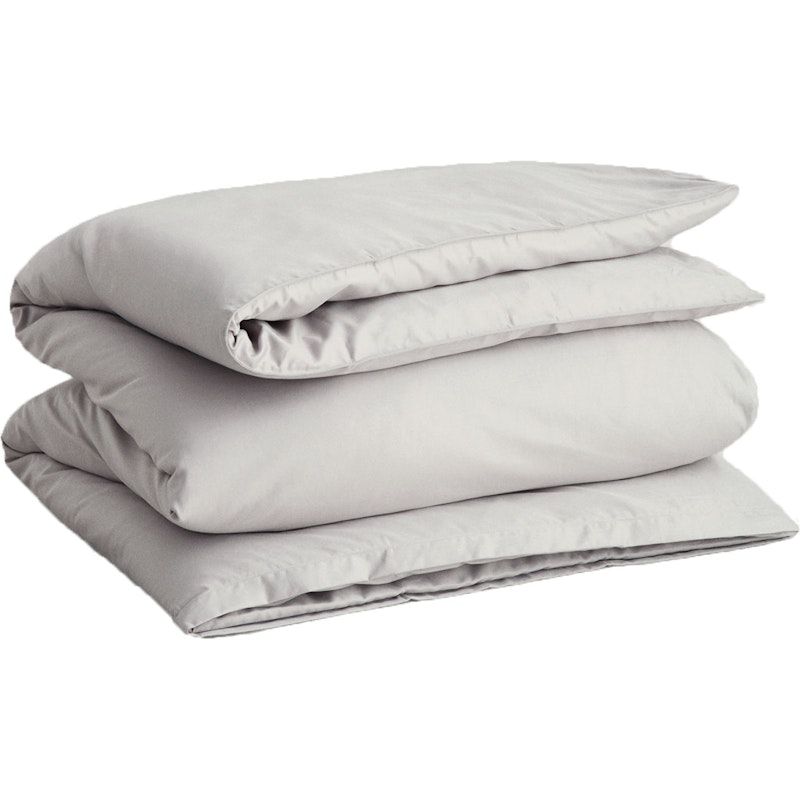 Sateen Single Dynebetræk 140x200 cm, Moon Grey