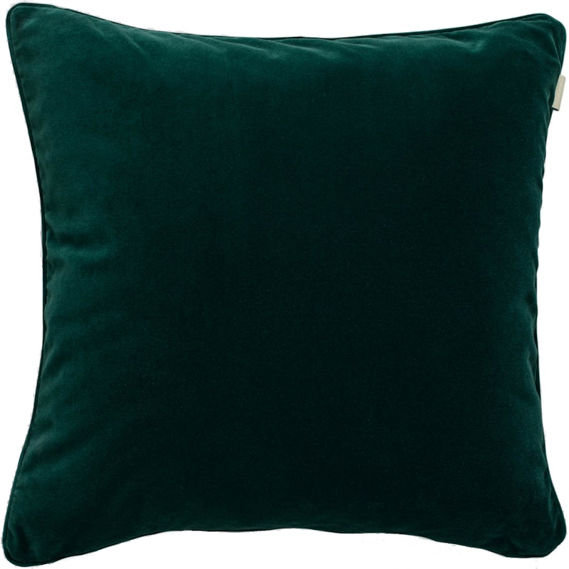 Velvet Pudebetræk 50x50 cm, Tartan Green