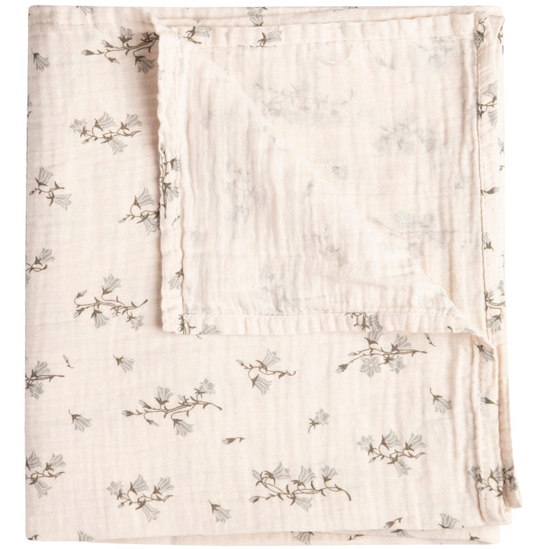 Bluebell Muslin Babysvøb, 110x110 cm