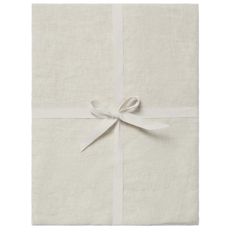 Linen Fitted Sheet Double, 180x200 cm