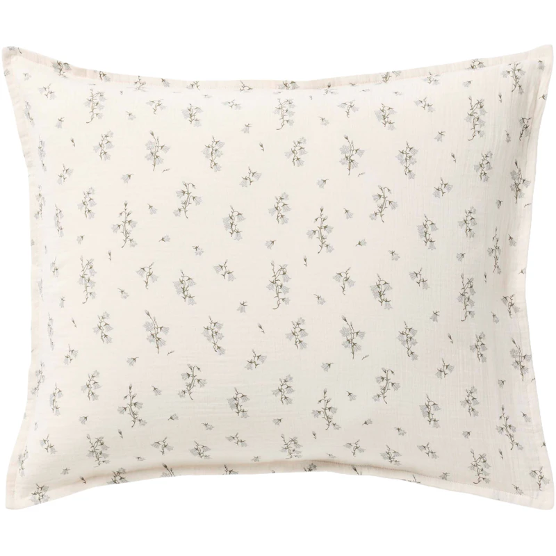 Bluebell Muslin Pudebetræk, 50x70 cm
