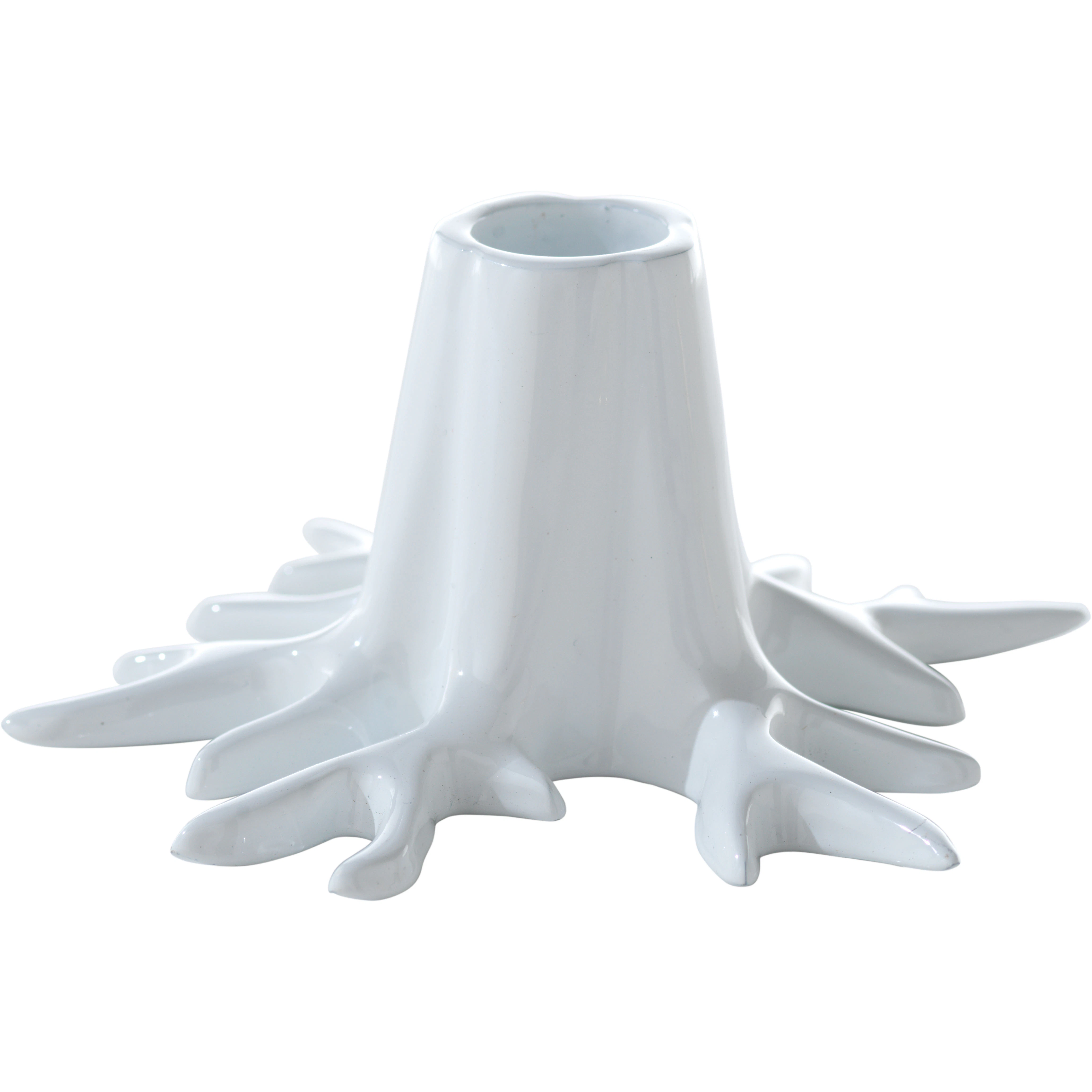 Garden Glory The Root Lysestage Crem&eacute; Matte - Lysestager Aluminium Matte Creme - 167