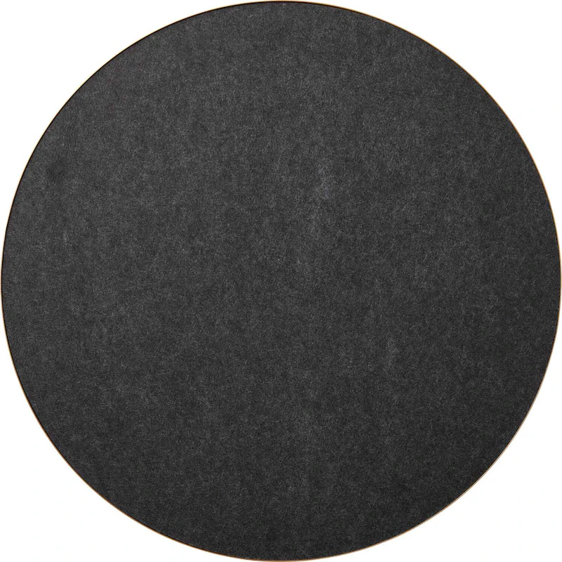 Retell Opslagstavle Rund Ø80 cm, Sort/Messing