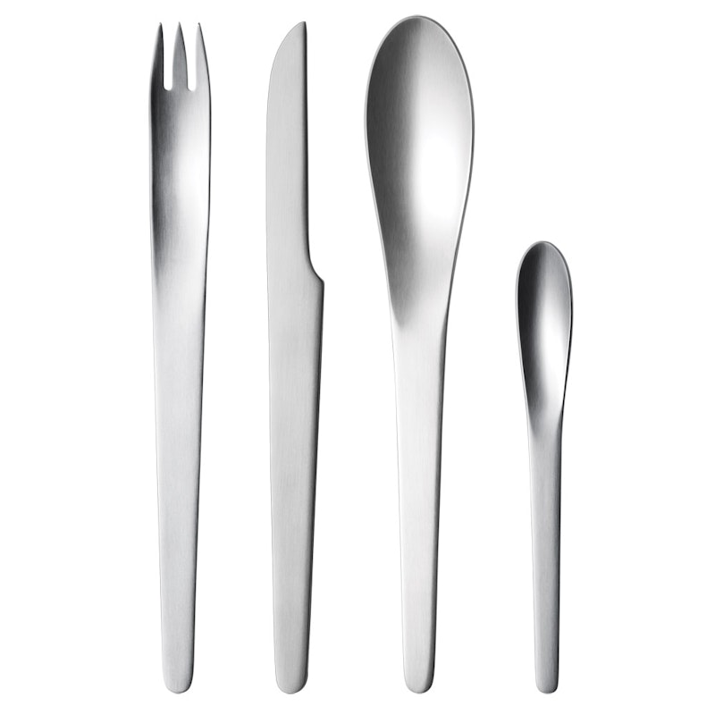 Arne Jacobsen Bestik 4-Pack, Matte