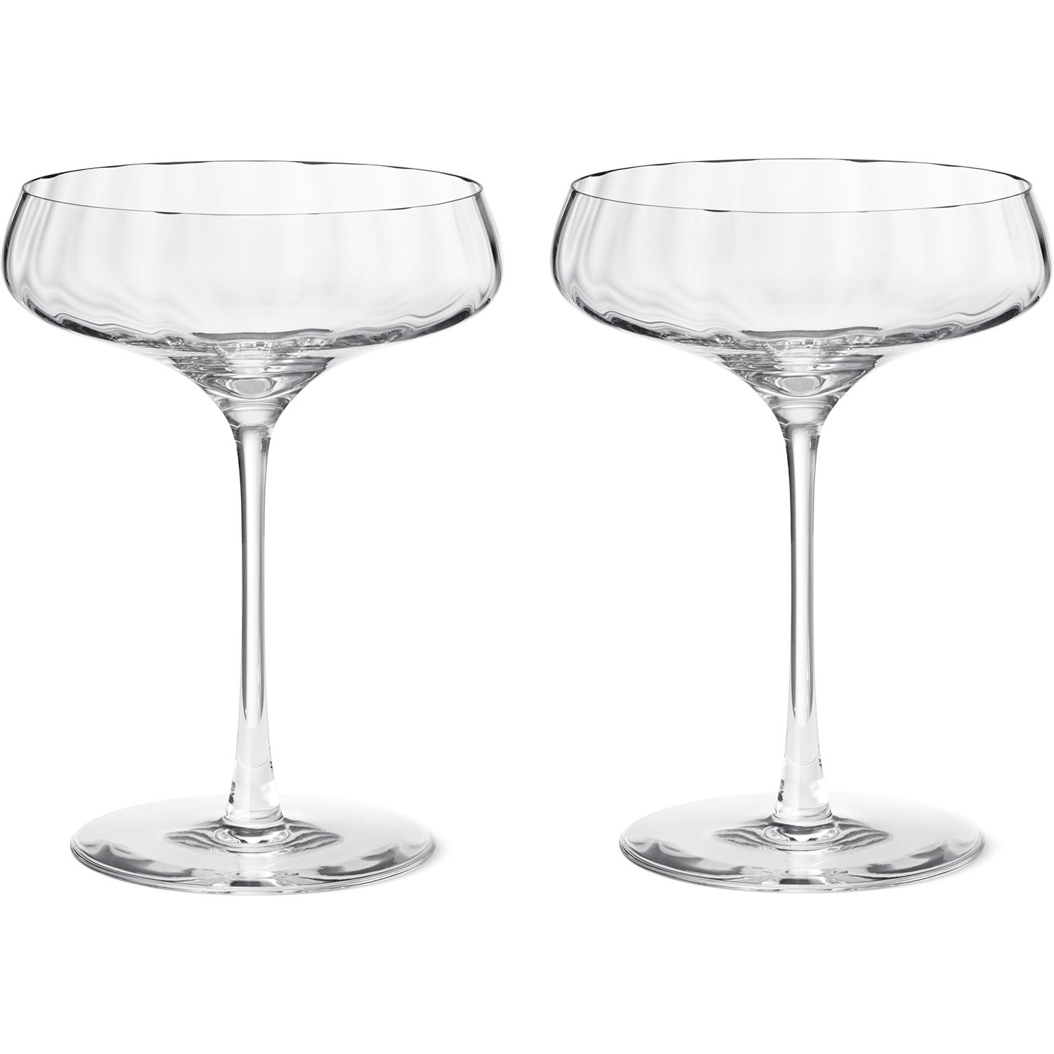 Georg Jensen Bernadotte Cocktailglas 20 Cl 2-pak - Martini & Cocktail Krystalglas Klar - 10019696