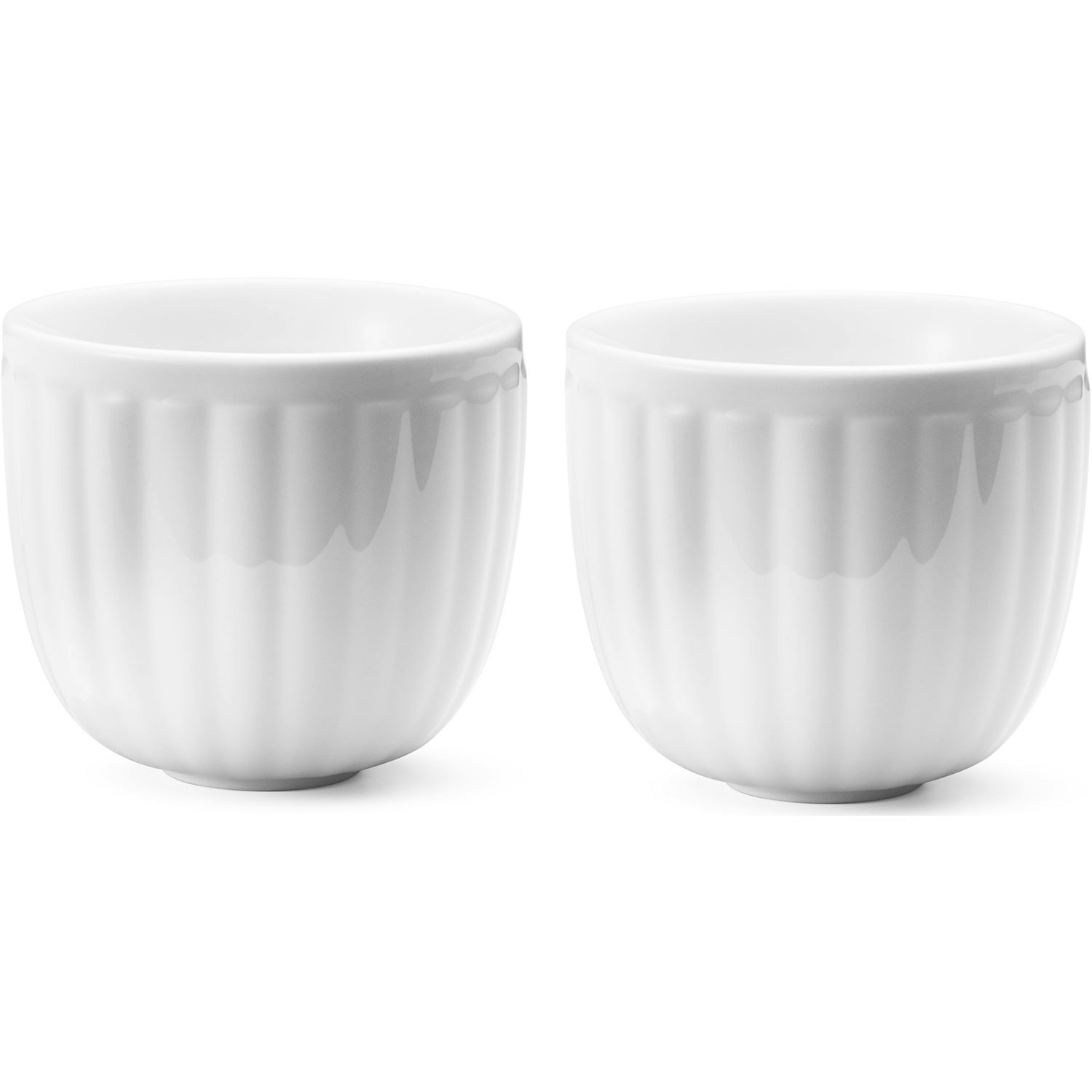 Georg Jensen Bernadotte Termokop 20 Cl 2-pak - Kaffekopper Porcel&aelig;n Klar - 10019638