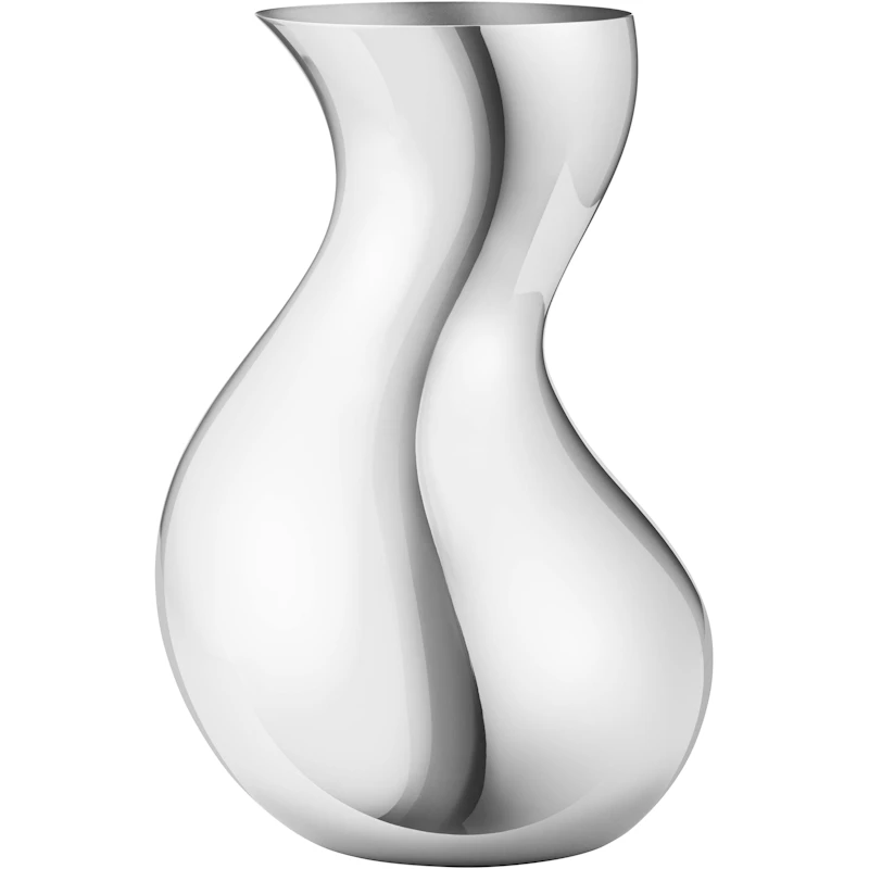 Cobra Vase Medium, Rustfrit Stål