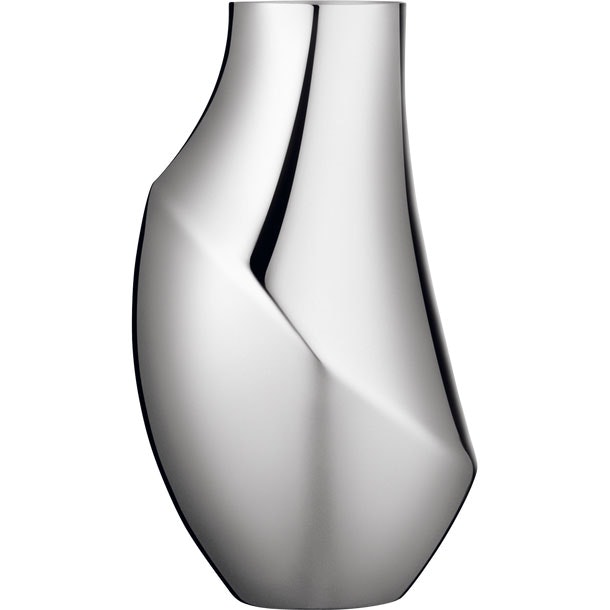 Georg Jensen Flora Vase Mellem - Vaser Rustfrit st&aring;l - 3586104