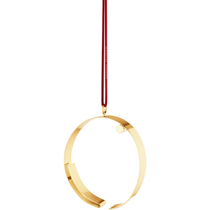 Juledekoration 18k Guldbelagt, O