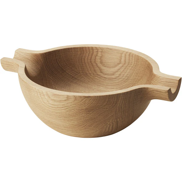 Georg Jensen Koppel Sk&aring;l Medium - Serveringssk&aring;le Eg Tr&aelig; - 10020637