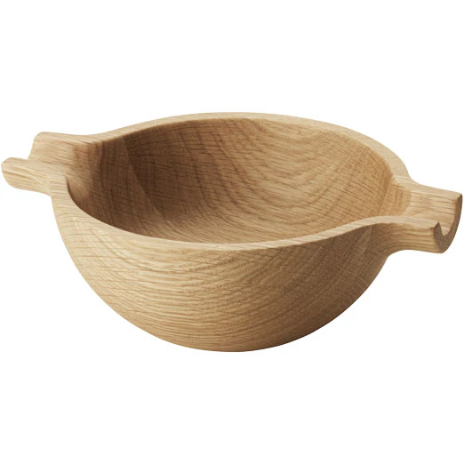 Georg Jensen Koppel Sk&aring;l Lille - Serveringssk&aring;le Eg Tr&aelig; - 10020995