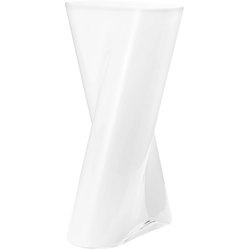 Lituus Vase 32 cm, Opalhvid
