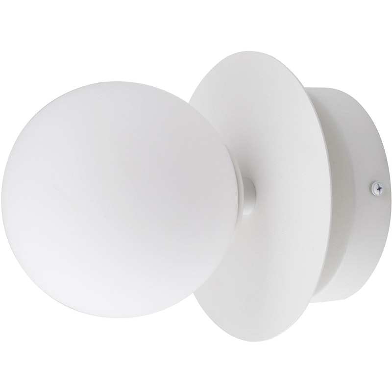 Art Deco Væg-/Loftslampe, Hvid