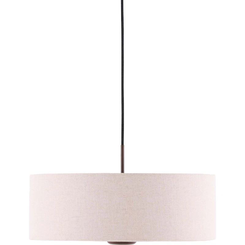 Bosco Pendel, Beige / Mørkbejdset Eg