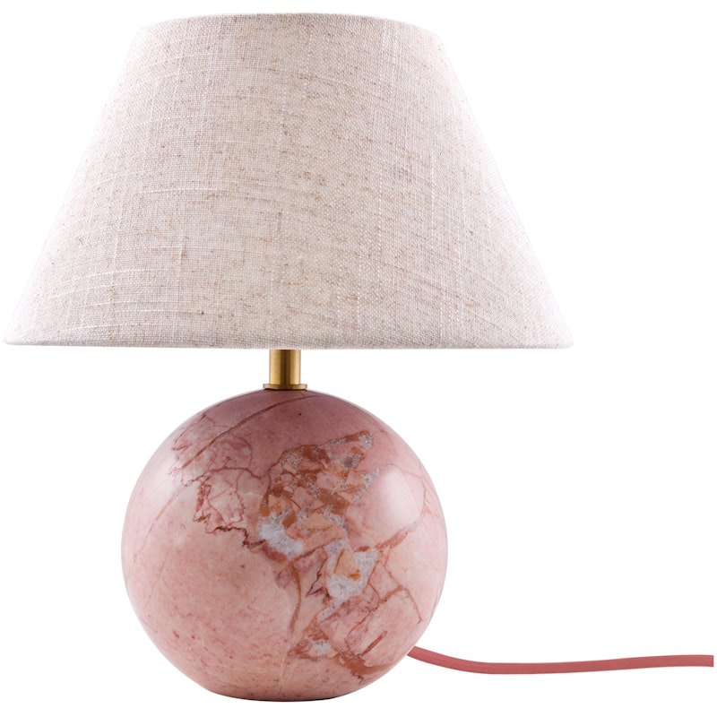 Castello 24 Bordlampe, Beige / Dusty Pink