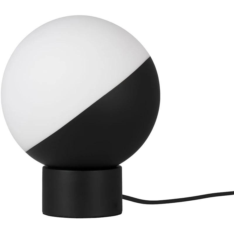 20 Bordlampe, Sort / Hvid