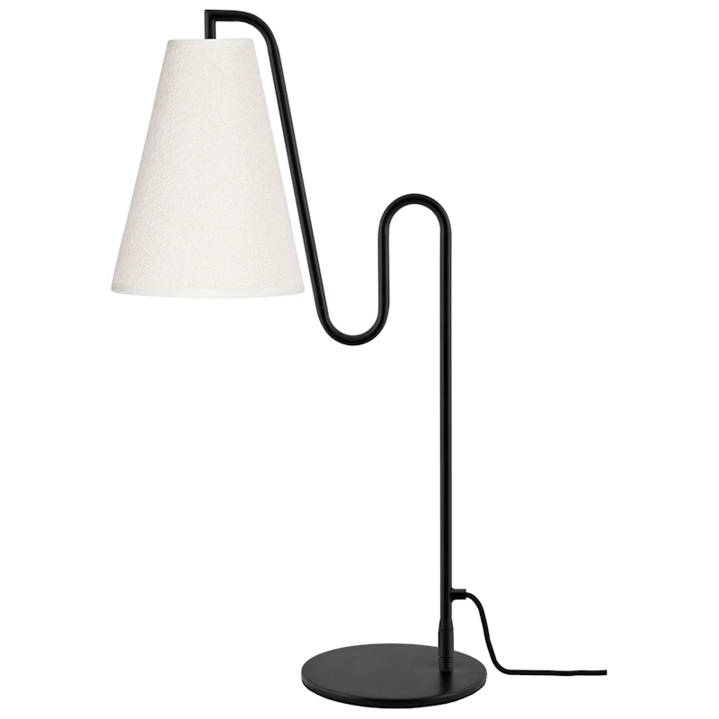 Lou Bordlampe, Sort / Hvid