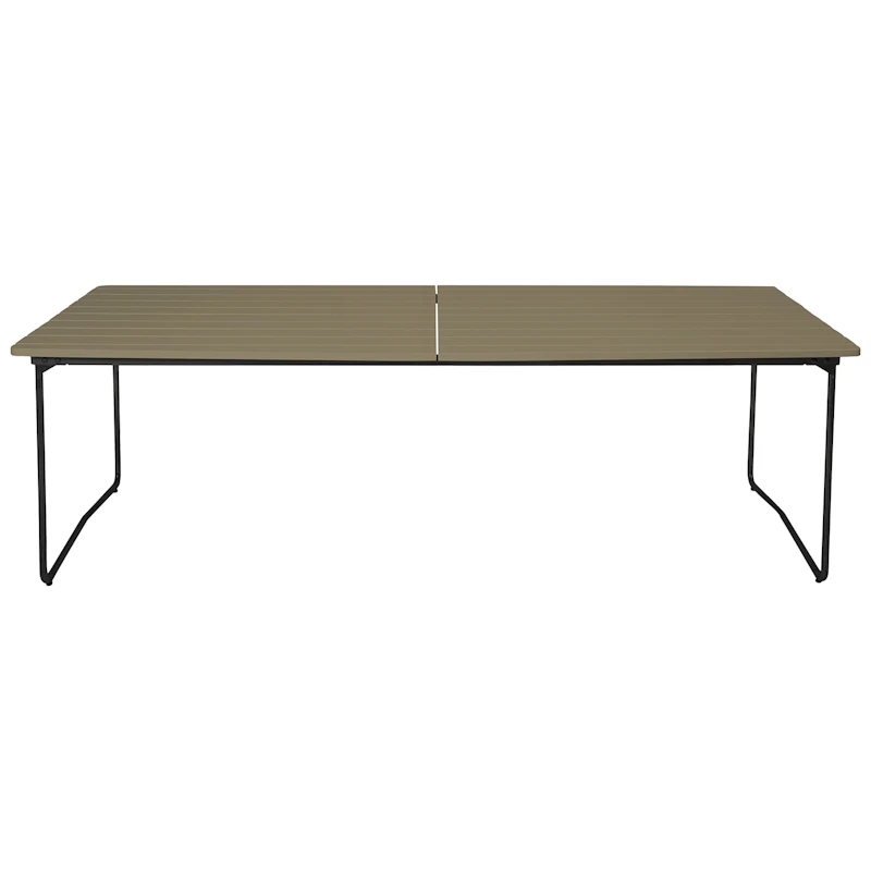 B31 Bord 92x230 cm, Light Green / Sort