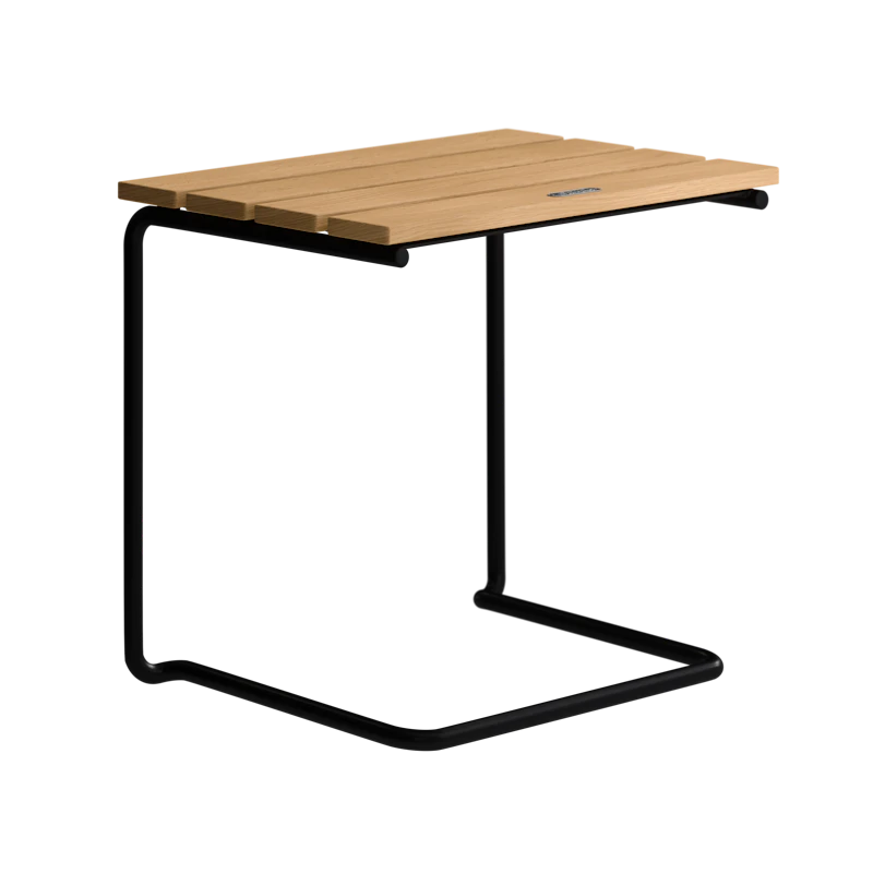 Fodskammel A3, Olieret Eg / Sort