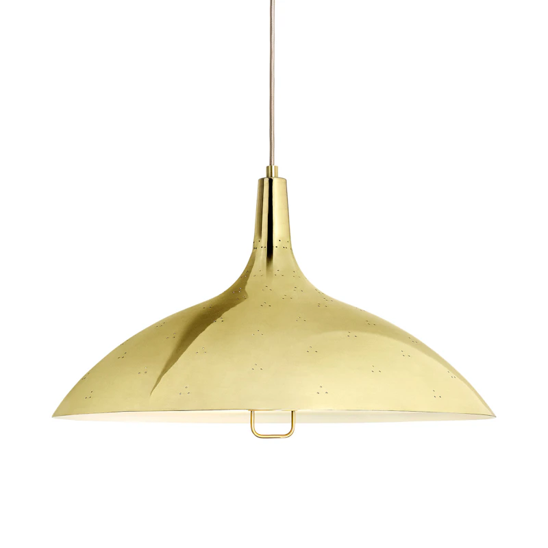 1965 Loftslampe, Messing/ Messing