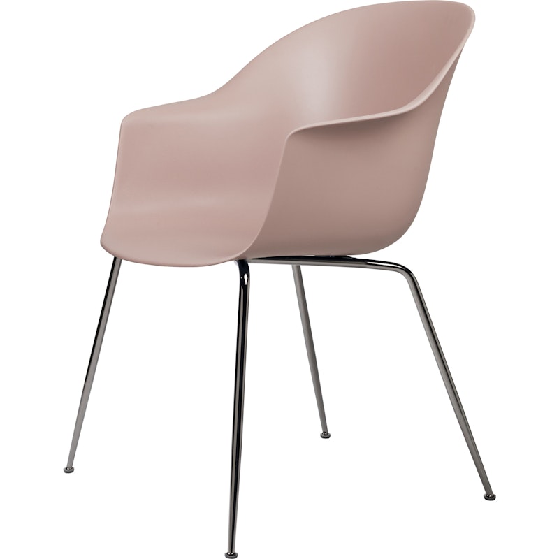 Bat Chair Conic, Black Chrome/Sweet Pink