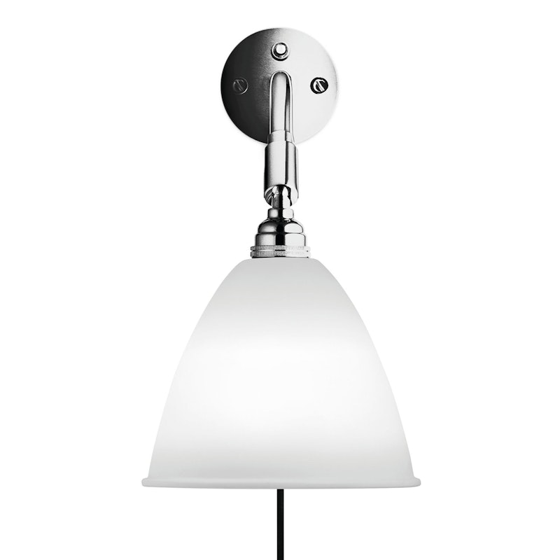Bestlite BL7 Væglampe, Krom / Benporcelæn
