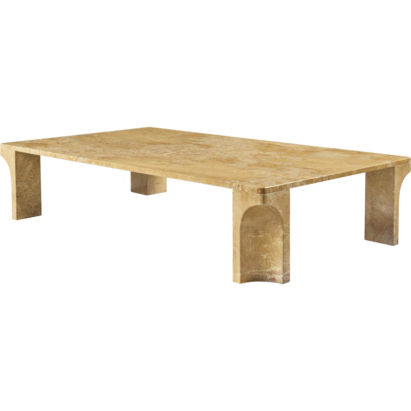 Doric Sofabord 140x80 cm, Honey Amber