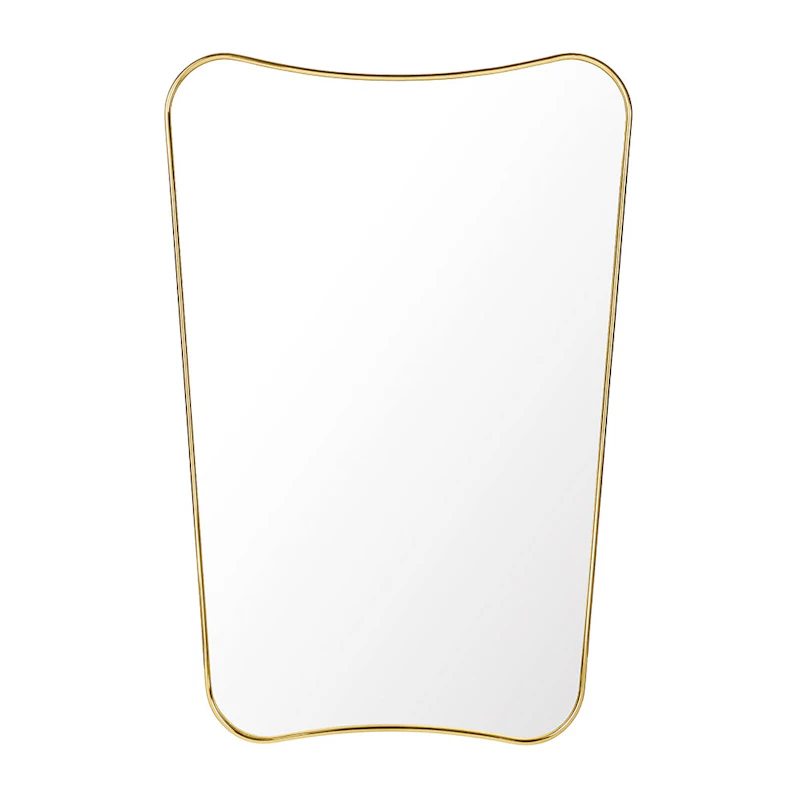 F.A.33 Spejl 80x54cm, Messing