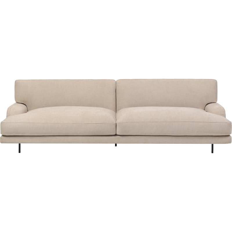 Flaneur Sofa LC 2-Pers, Ben Sort / Hot Madison 073 Beige