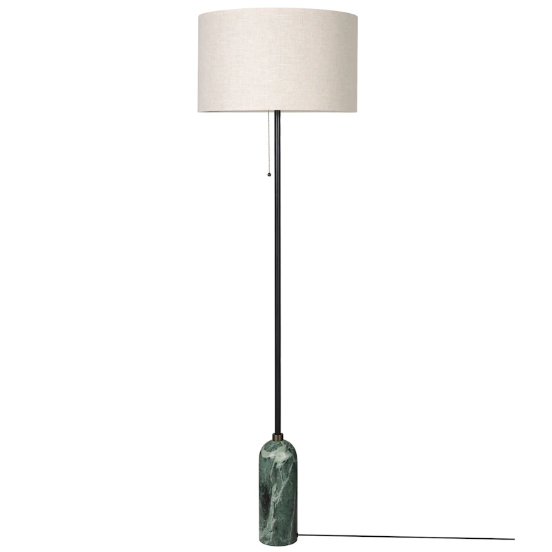 Gravity Floor Lamp, Emerald / Canvas