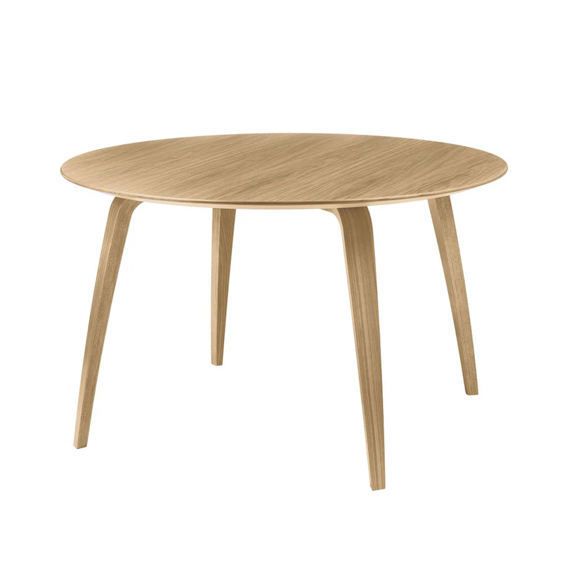 GUBI Spisebord Ø120cm, Egetræ