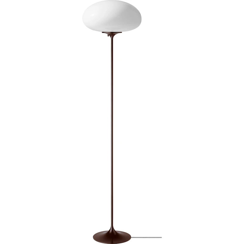 Stemlite Gulvlampe 150 cm, Mørkerød / Opal