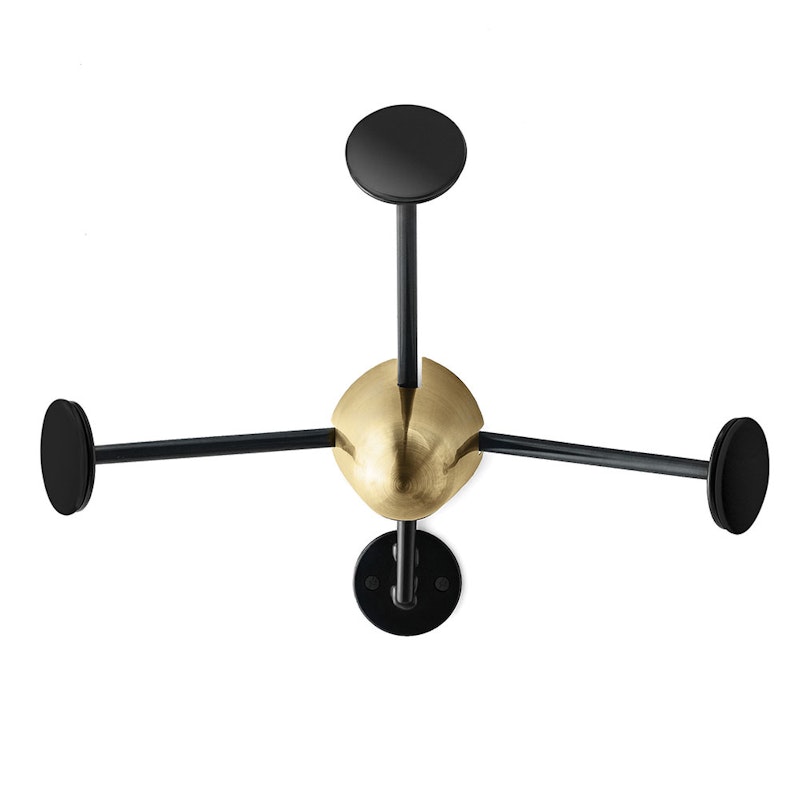 Matégot Krog , Messing/Sort