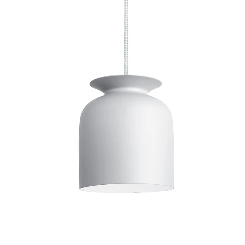 Ronde Loftslampe Ø20cm, Hvid