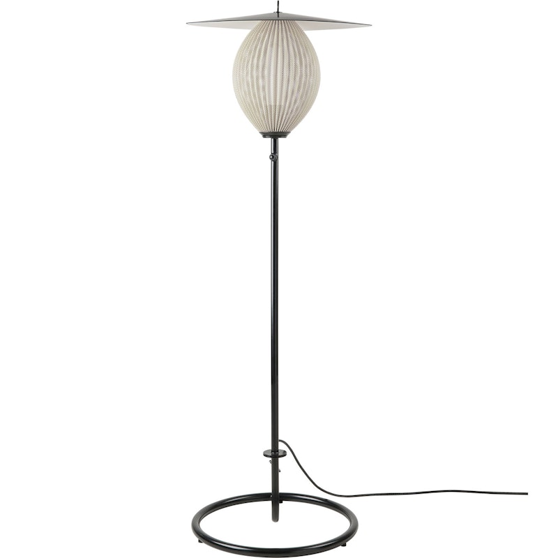 Satellite Gulvlampe Udendørs, Cream White Semi Matt