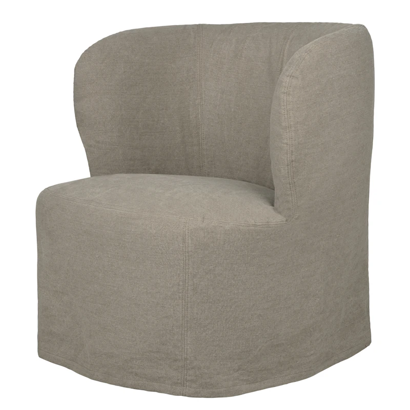 Stay Slipcover Lænestol 70 cm, Linen0024