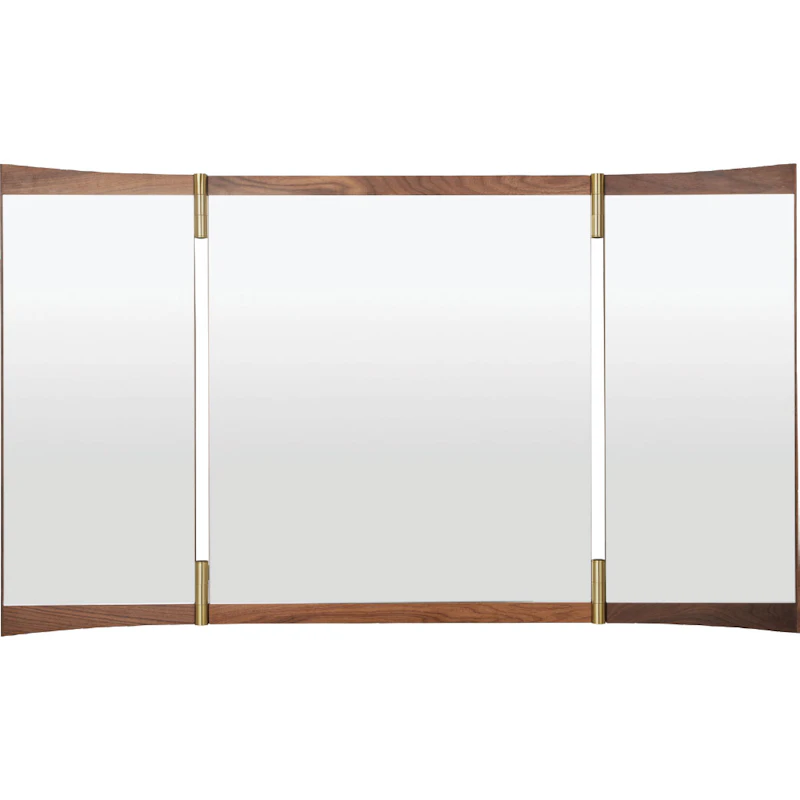 Vanity 3 Vægspejl 117x60 cm, Valnød