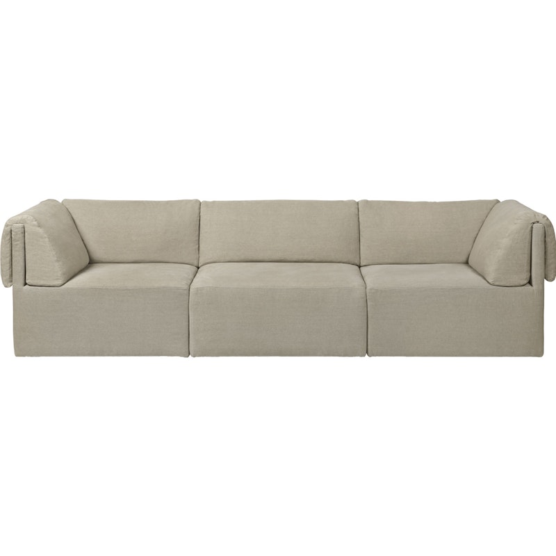 Wonder Sofa 3P M. Armlæn PG2, Bel Lino G077/13 FC