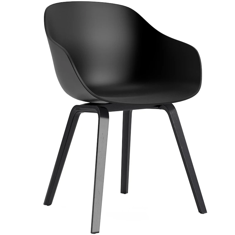 AAC 222 2.0 Armstol, Sortlakeret Eg / Sort