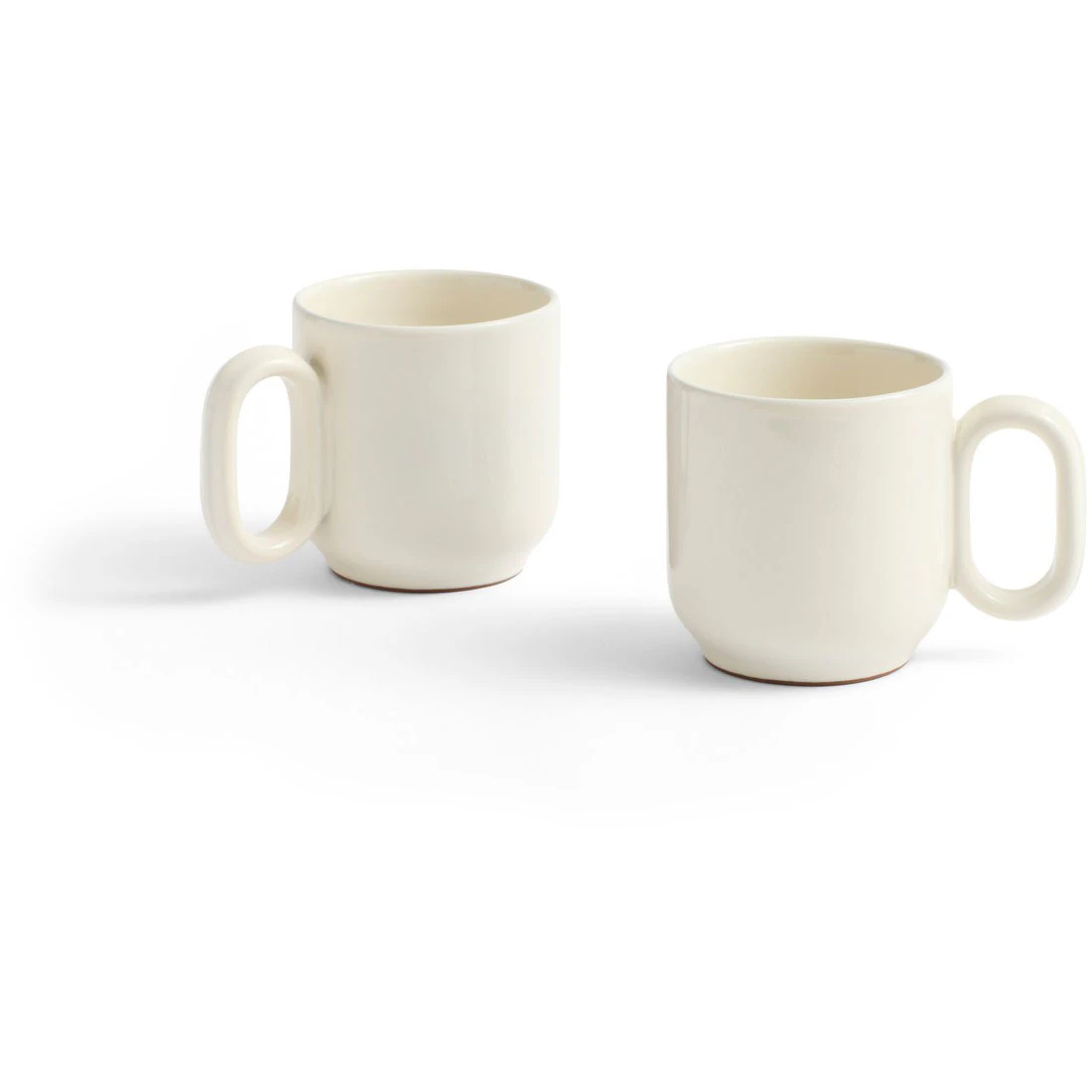 Hay Barro Cup Set Of 2 Off-white - Kaffekopper Terrakotta Hvid - AC473-A668-AB90