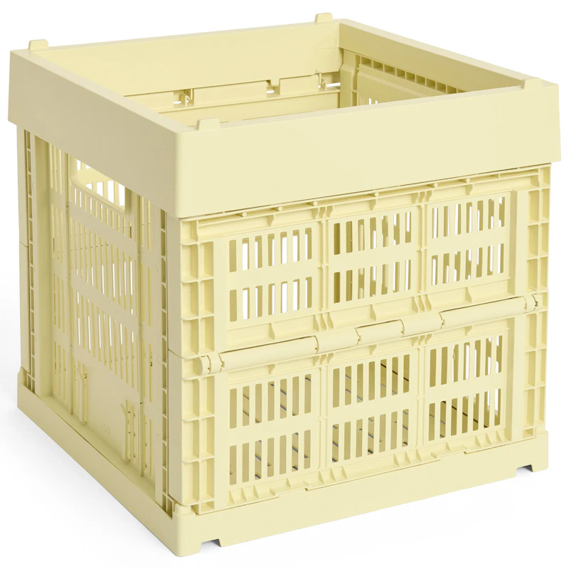 Colour Crate Cube Opbevaring, Light Yellow